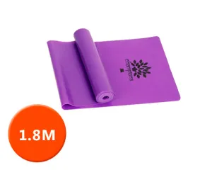 1.8M Multi Gym Sports Equipment Latex Yoga Belt Stretch - Purple