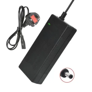 42V 2A 5525 DC Head Electric Scooter Smart Charger 36V Lithium Battery Charger, Plug: UK