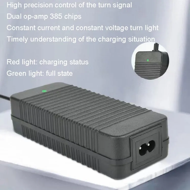 42V 2A 5525 DC Head Electric Scooter Smart Charger 36V Lithium Battery Charger, Plug: US