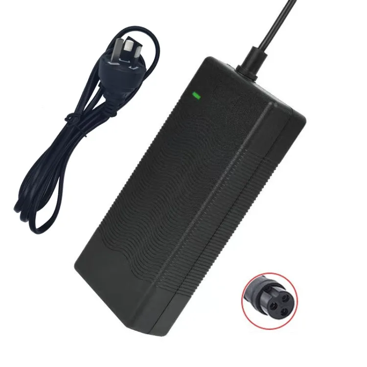 42V 2A Aviation Head 3-core GX16 Electric Scooter Smart Charger 36V Lithium Battery Charger, Plug: AU