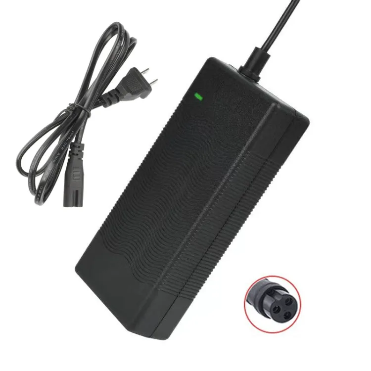 42V 2A Aviation Head 3-core GX16 Electric Scooter Smart Charger 36V Lithium Battery Charger, Plug: US