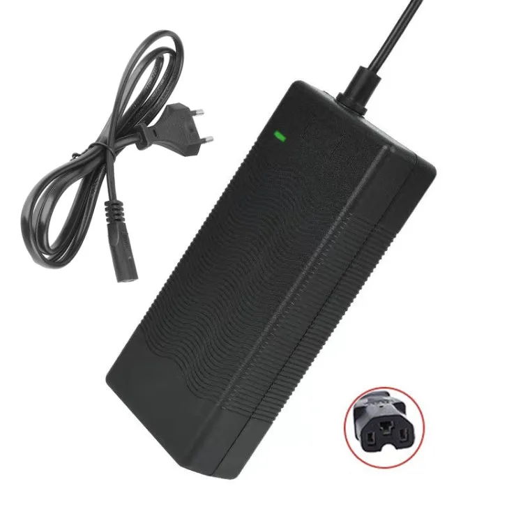 42V 2A T-head Electric Scooter Smart Charger 36V Lithium Battery Charger, Plug: EU