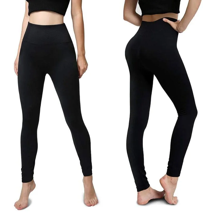 6-Pack: Women’s Extra Fleece Leggings High Waist