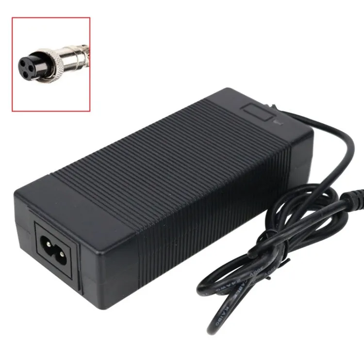 84W 42V/2A Electric Vehicle Smart Temperature Control Heat Dissipation Charger, Spec: 3-core(US Plug)