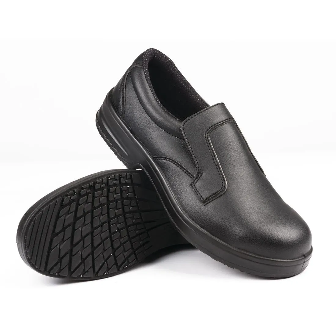 A845-43 Slipbuster Lite Slip On Safety Shoes Black 43