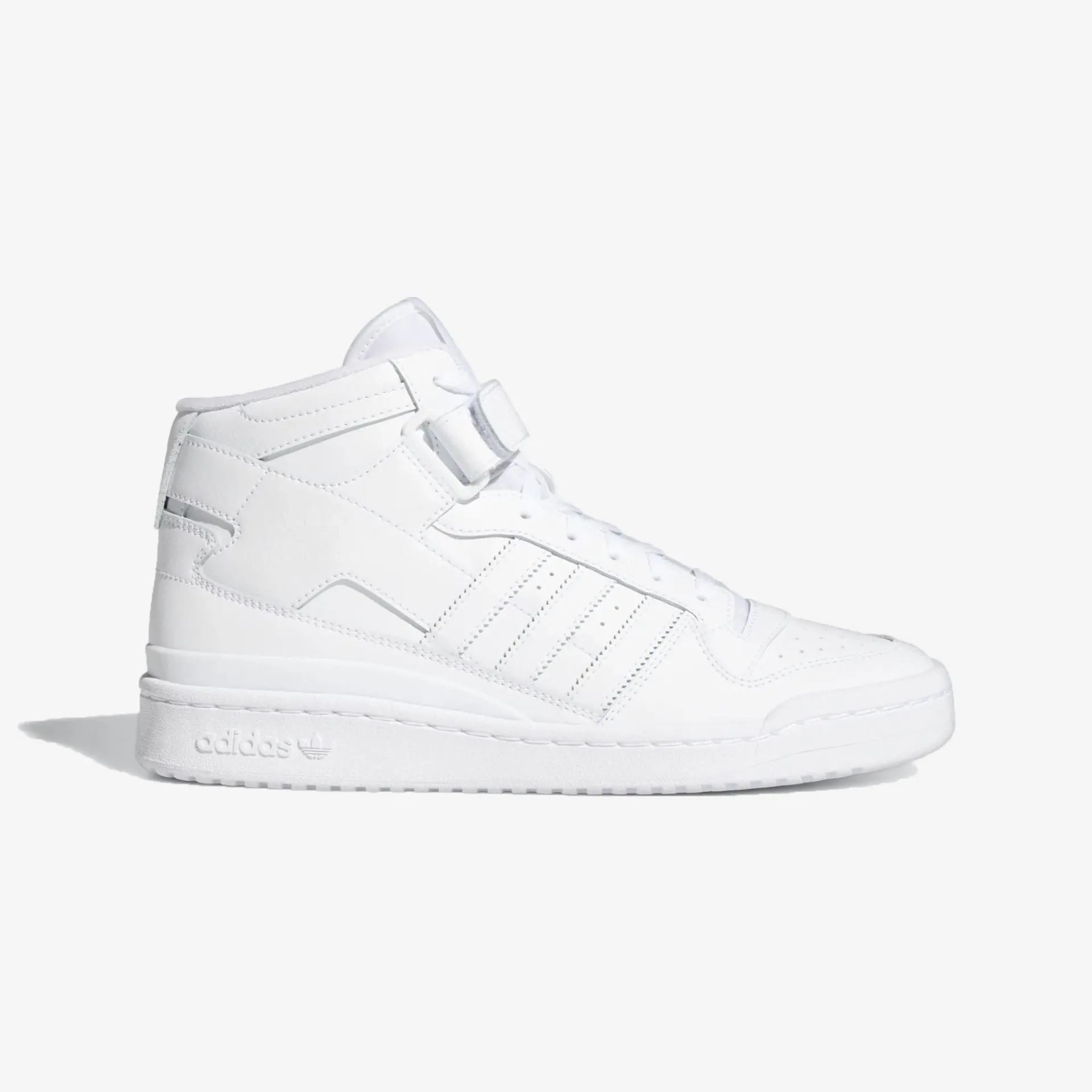 Adidas Originals | FORUM MID  { CLOUD WHITE