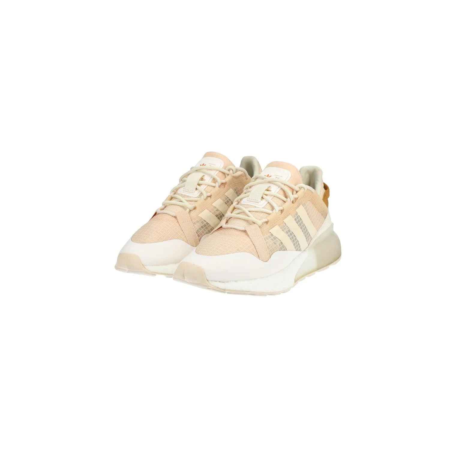 Adidas Zk 2K Boost Pure Low-Top Sneakers Fabric Beige Colour For Women