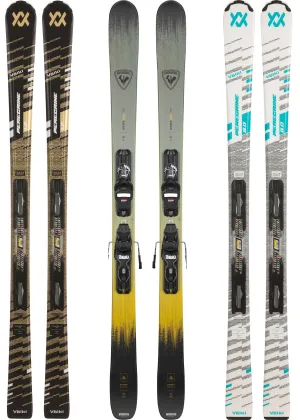 Advanced Super Sidecut Ski Rental Package