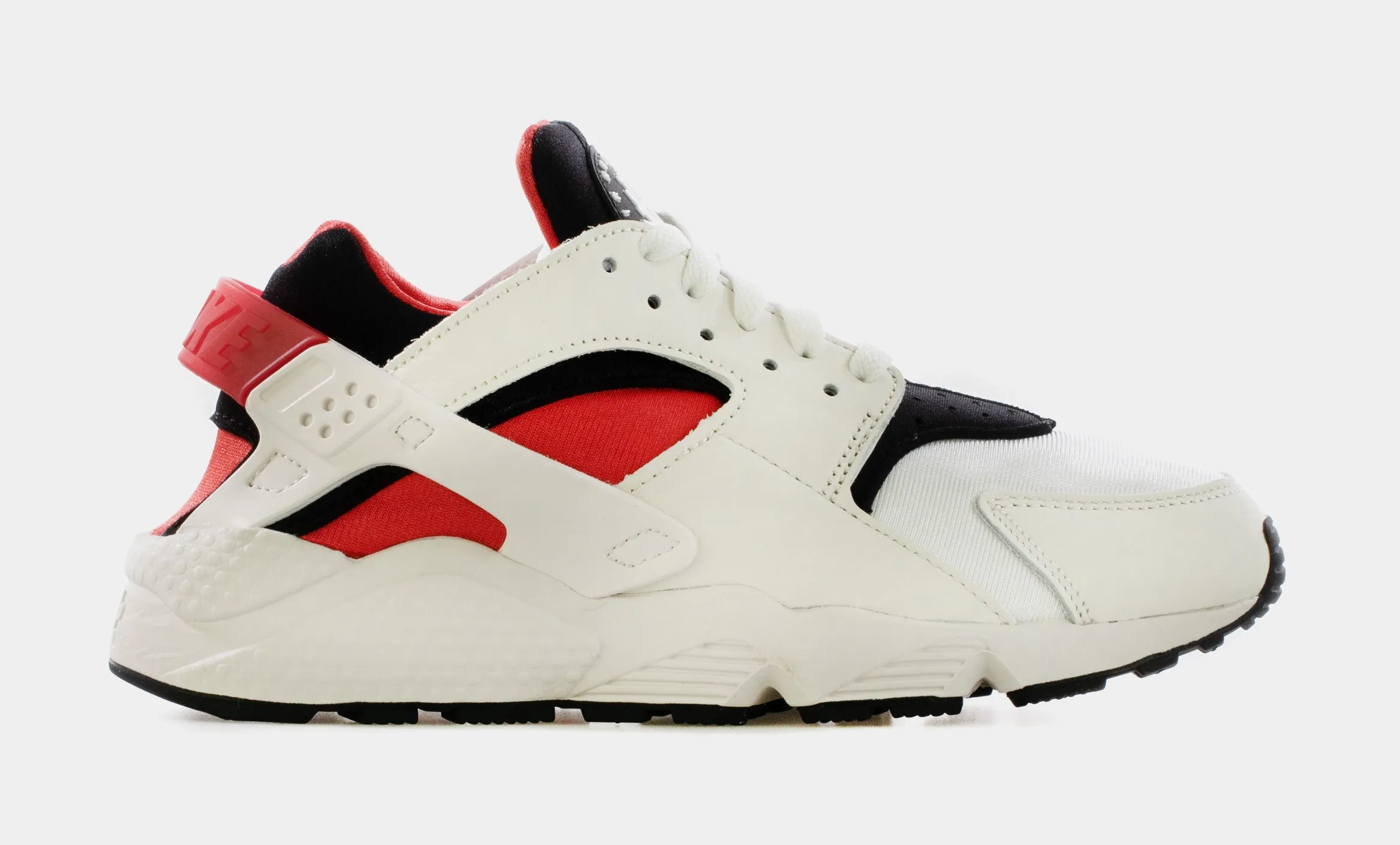 Air Huarache Womens Lifestyle Shoes (White/Red/Black)