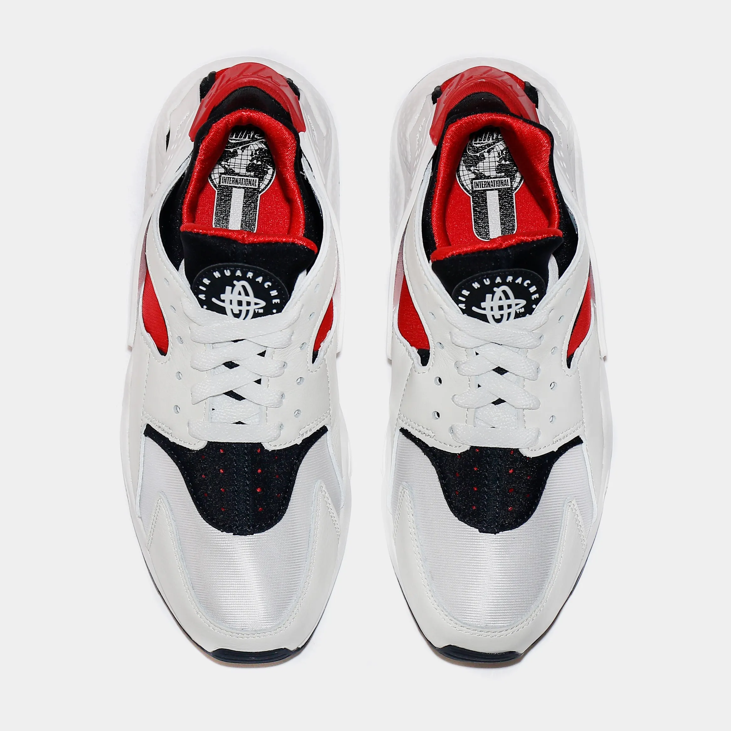 Air Huarache Womens Lifestyle Shoes (White/Red/Black)