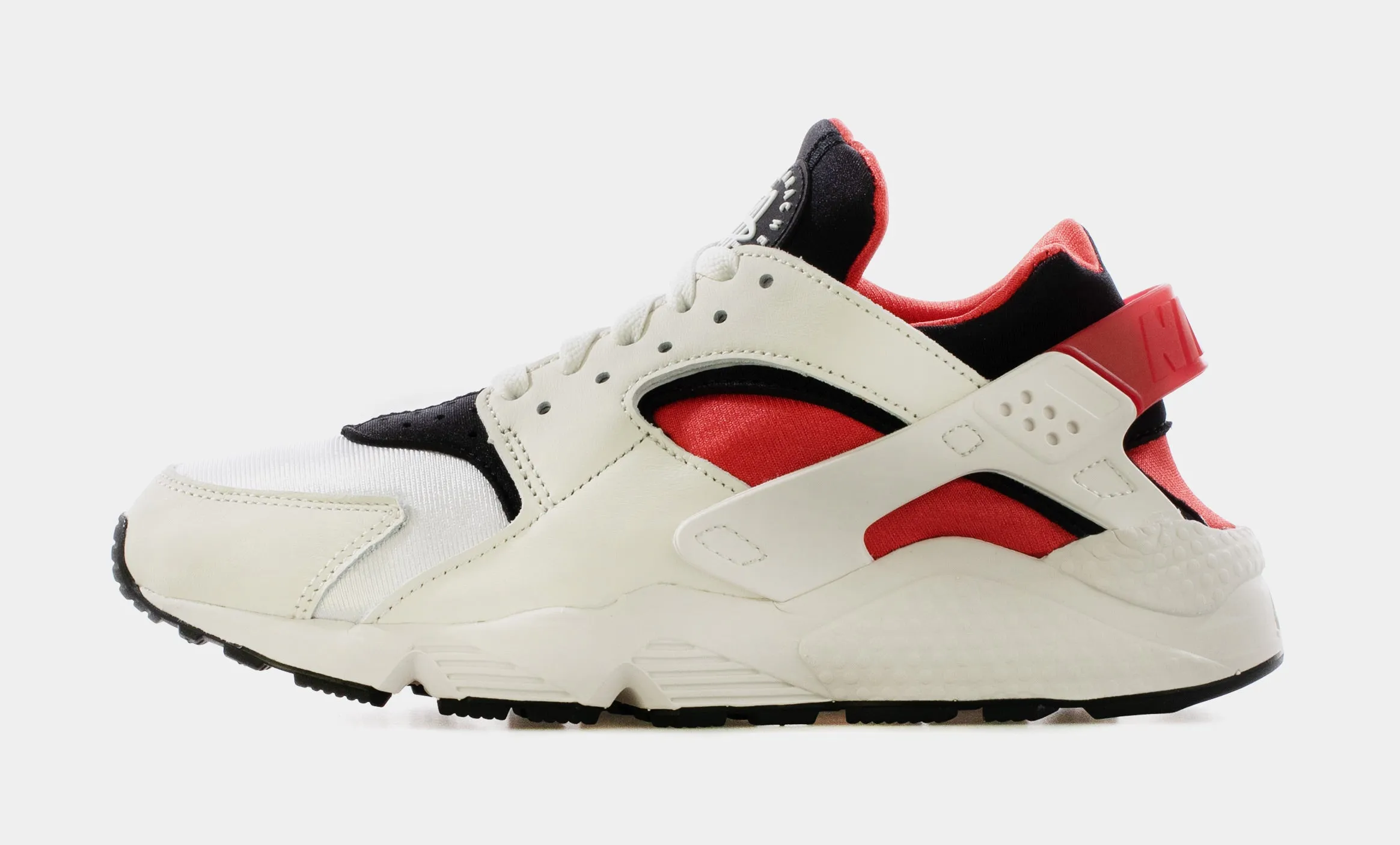 Air Huarache Womens Lifestyle Shoes (White/Red/Black)