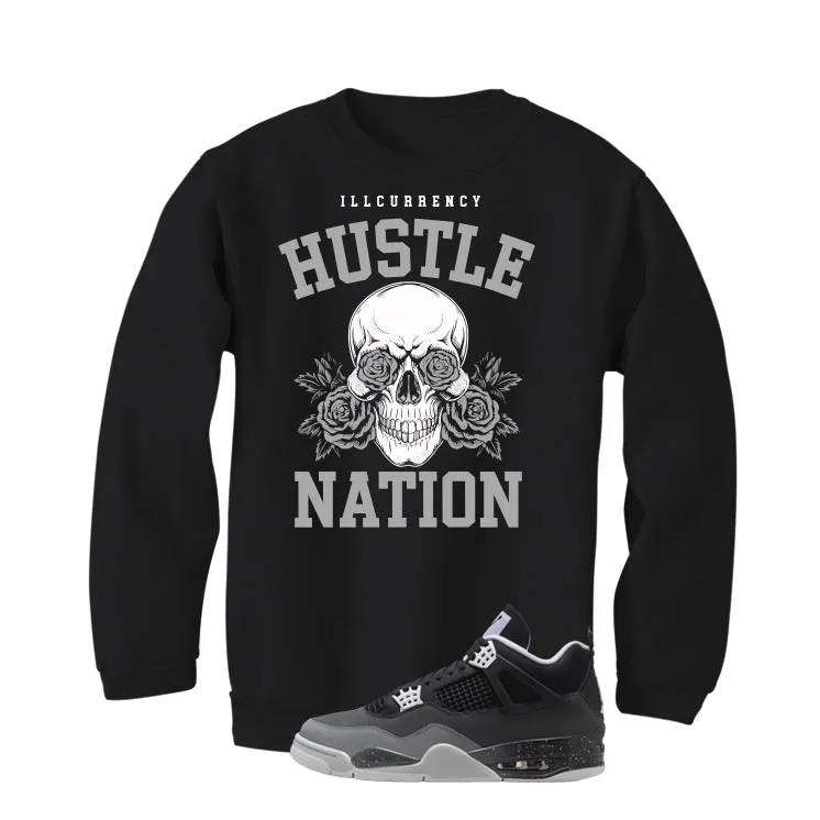 Air Jordan 4 Fear Pack Black T-Shirt (Hustle Nation)| illcurrency