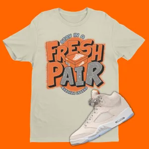 Air Jordan 5 SE Craft Light Orewood Brown Match T-Shirt