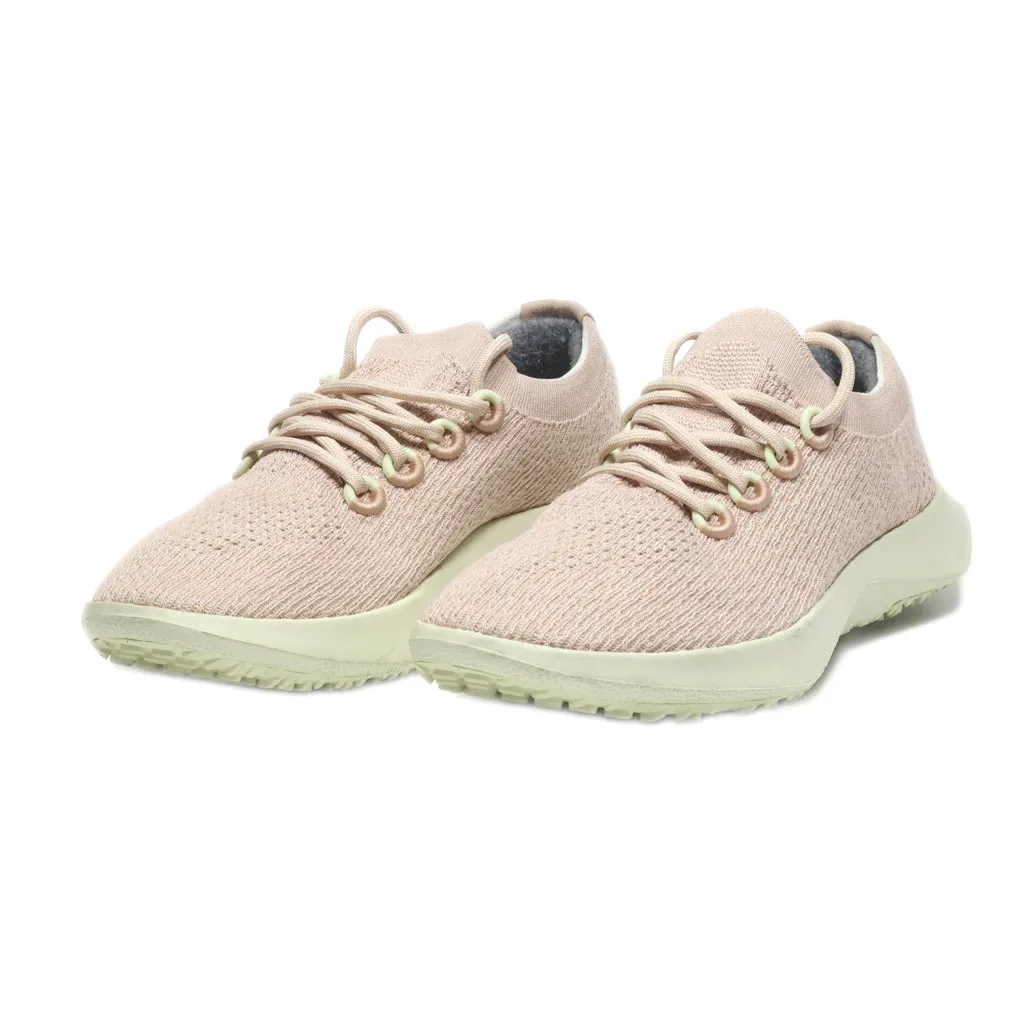 Allbirds Tree Dasher 2 Sport Shoes Wool Pink Colour For Men