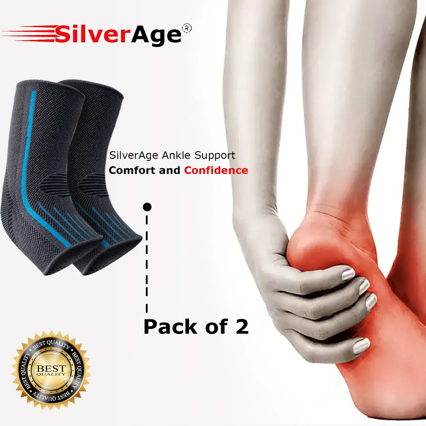 Ankle Support Pack of 2