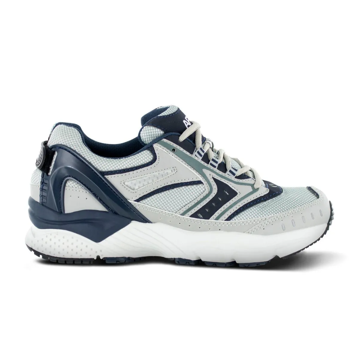 Apex X532m Rhino Runner Men's Active Shoe In Silver/blue