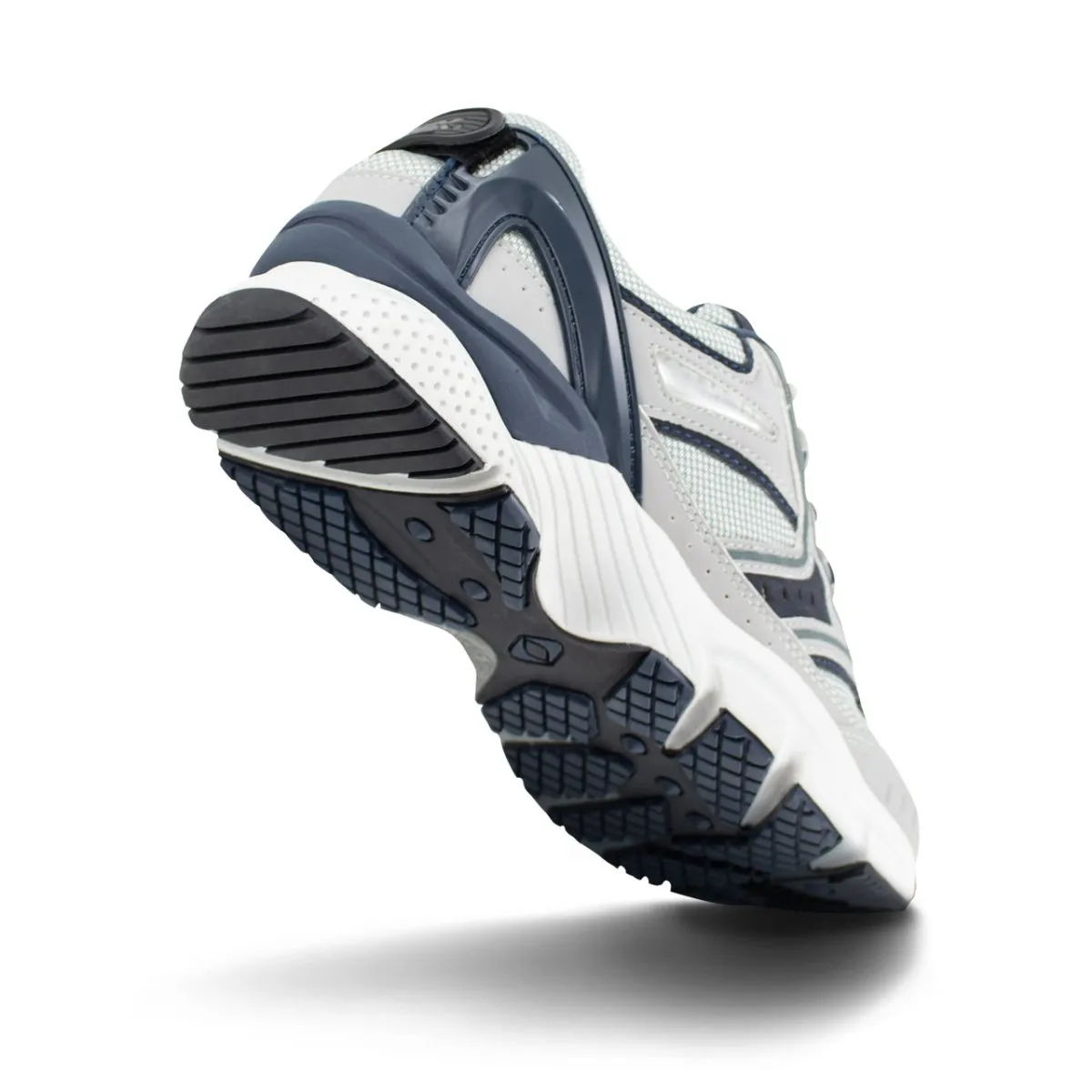 Apex X532m Rhino Runner Men's Active Shoe In Silver/blue