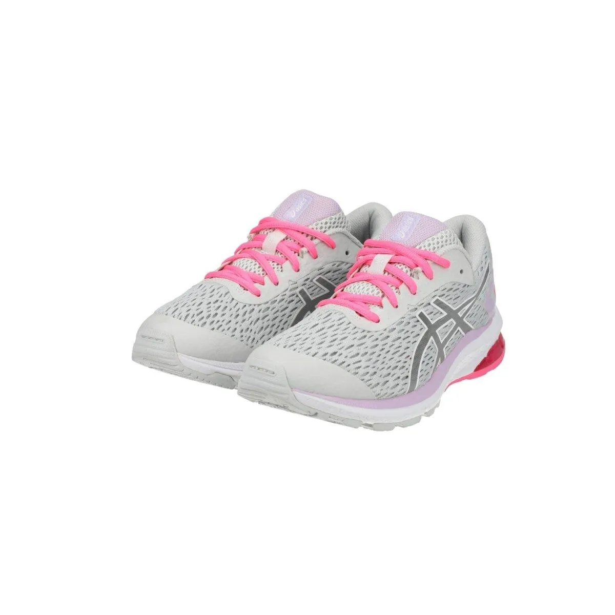 Asics Gt1000 9 Running Sport Shoes Fabric Grey Colour For Women