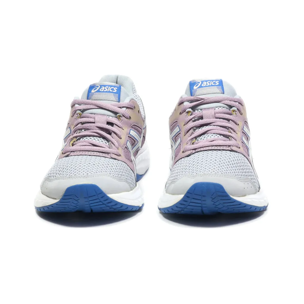 Asics Sport Shoes Fabric Grey Colour For Women