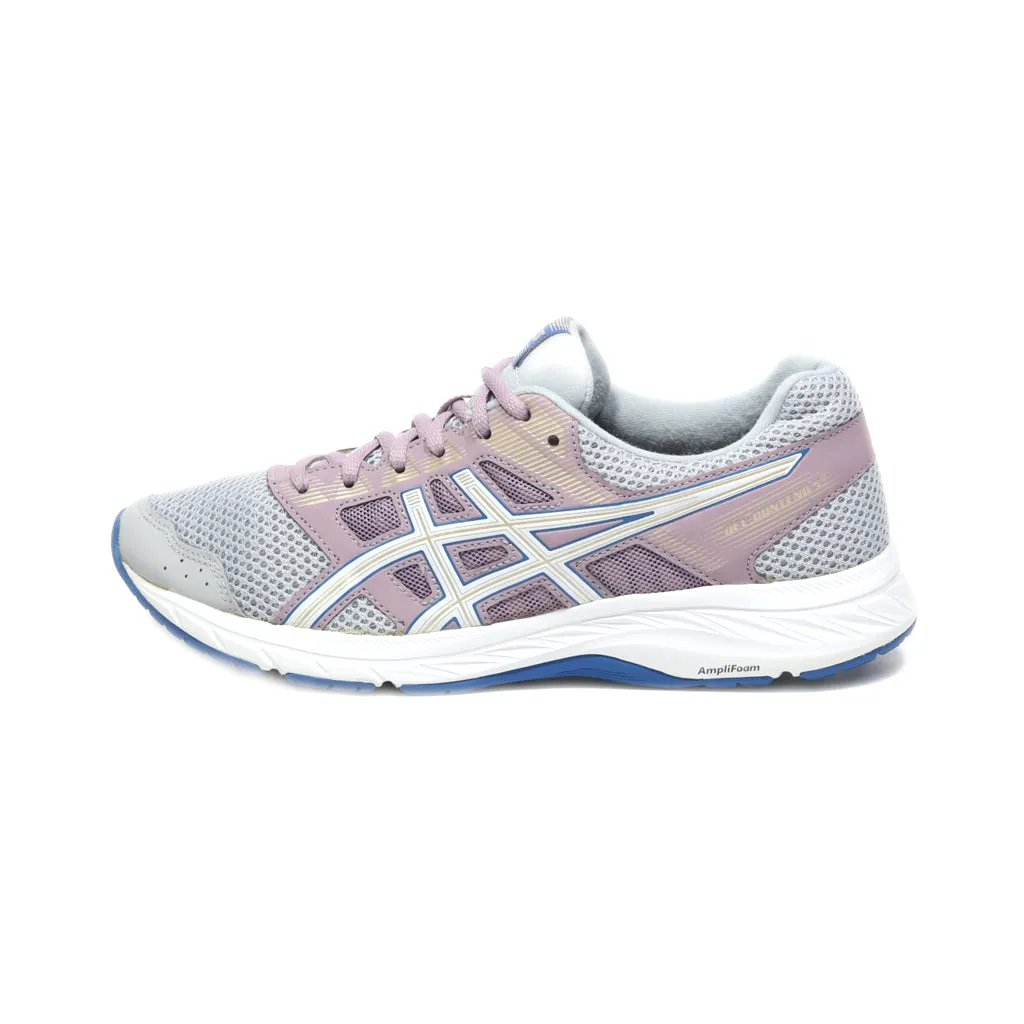 Asics Sport Shoes Fabric Grey Colour For Women