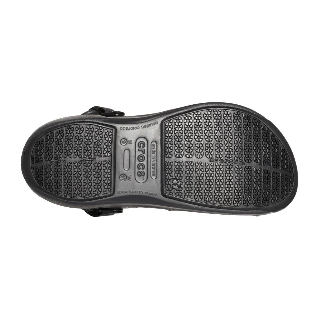 BA006-47 Crocs Bistro Pro LiteRide Clog Black 47