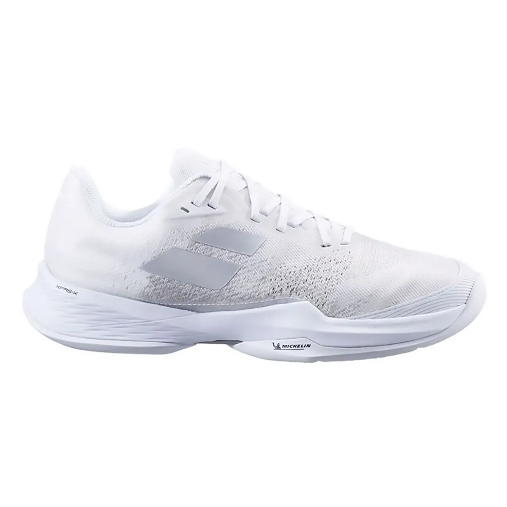 Babolat Men's Jet Mach 3 Tennis Shoes White/Silver