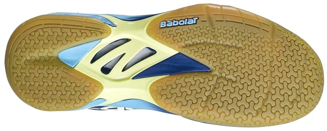 Babolat Shadow Tour Estate Blue/Canary Yellow Women's Court Shoe