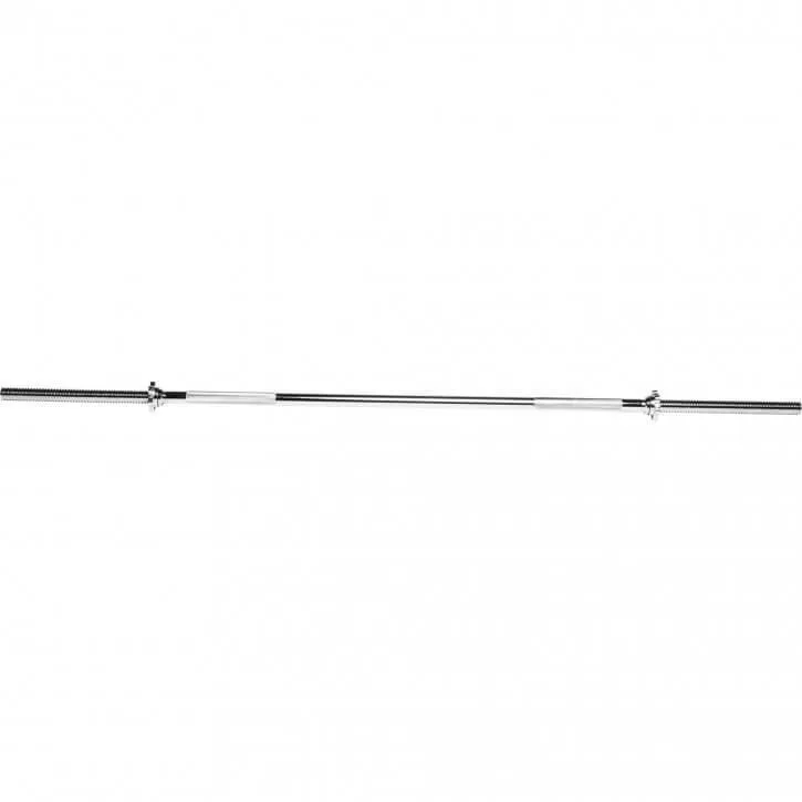 Barbell Bar 180cm - Spinlock Star Collars - Chrome