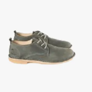 Bata Mens Wide Lace Up Shoe Grey