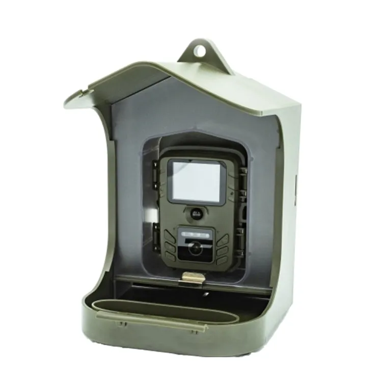 BC303 Bird Feeder Outdoor Trail Camera Bird Watching Camera With Motion Sensor(Army Green)