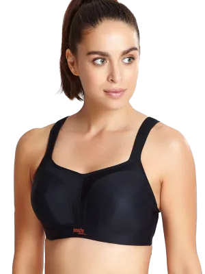 Black Wired Sports Bra