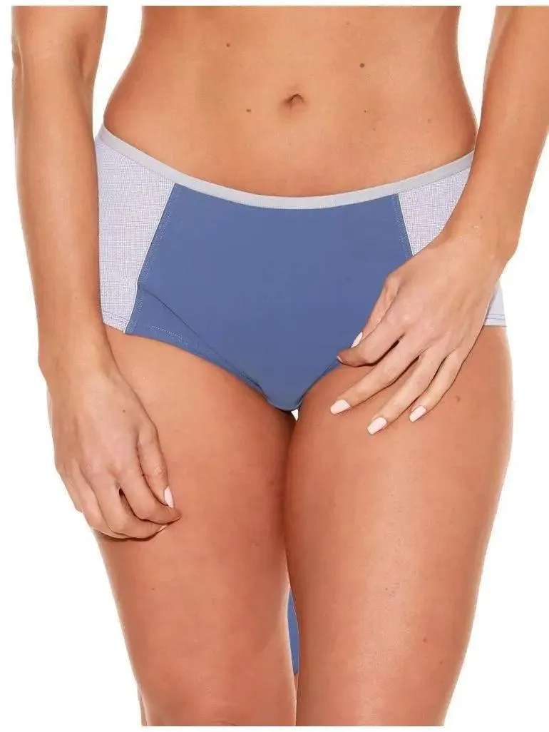 Blue Silver Pauline Boyshorts