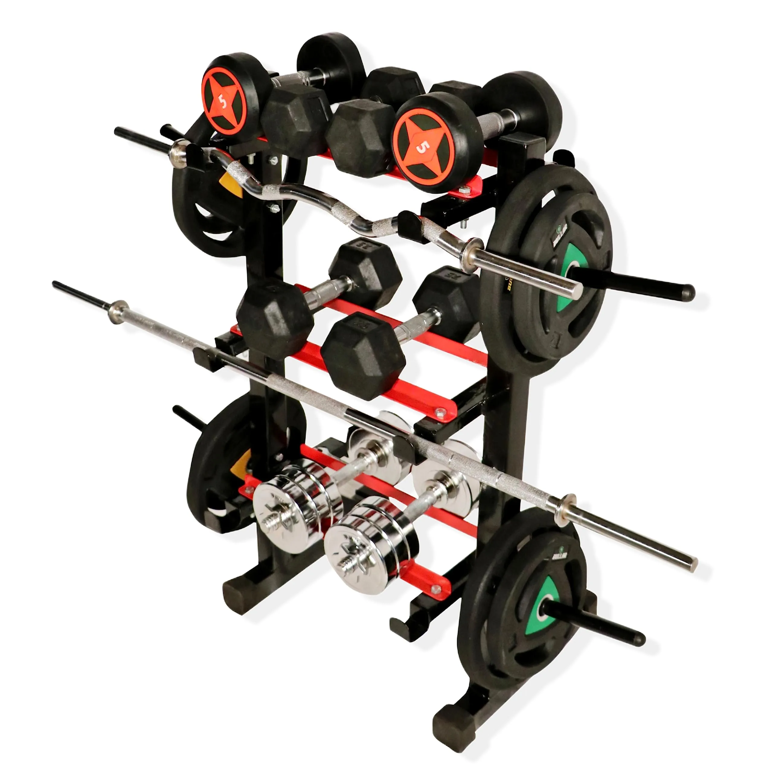 BULLAR dumbbell rack for home gym fitness (DUMBBELL-RACK-PRO)