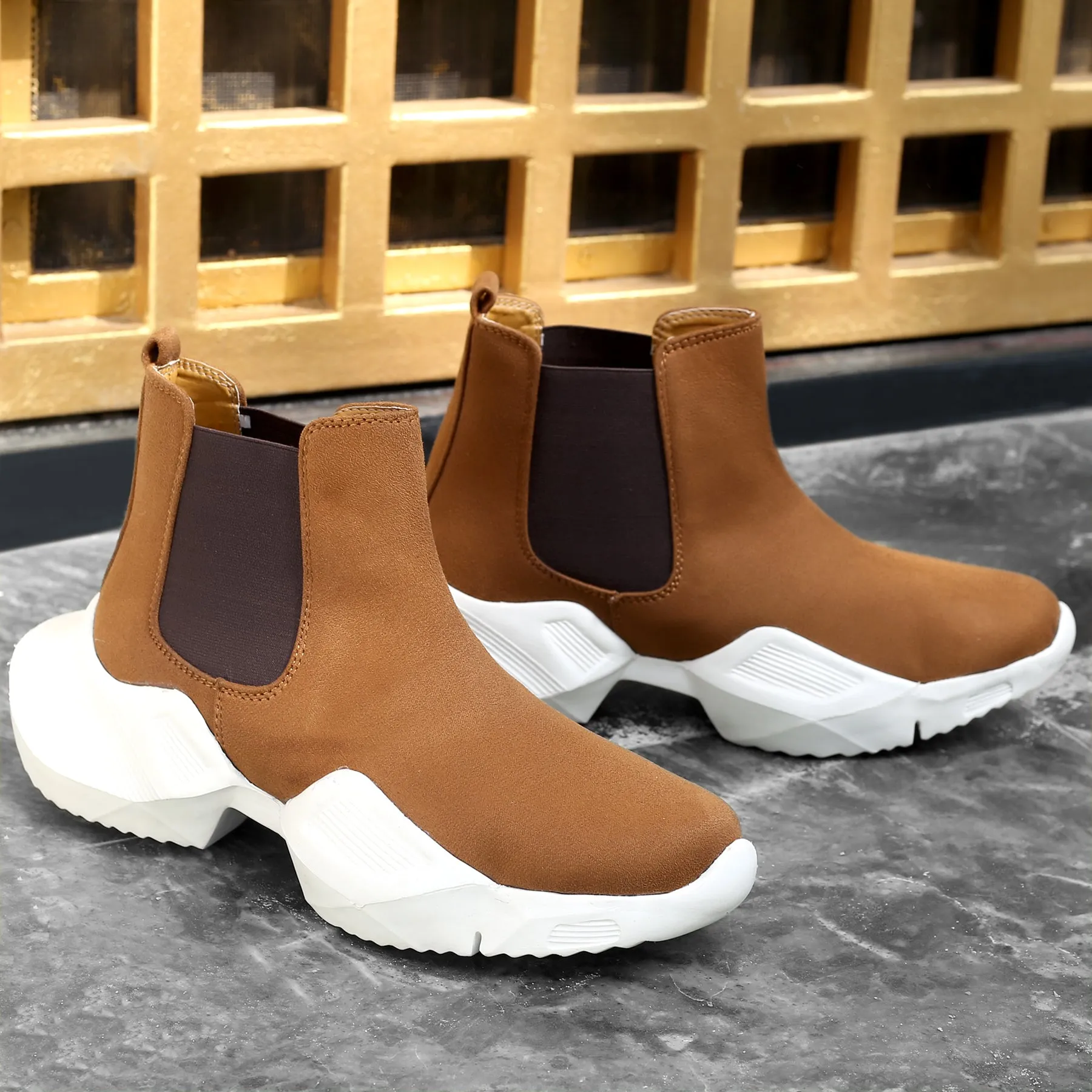 Bxxy's Outdoor Chelsea Boots for Men