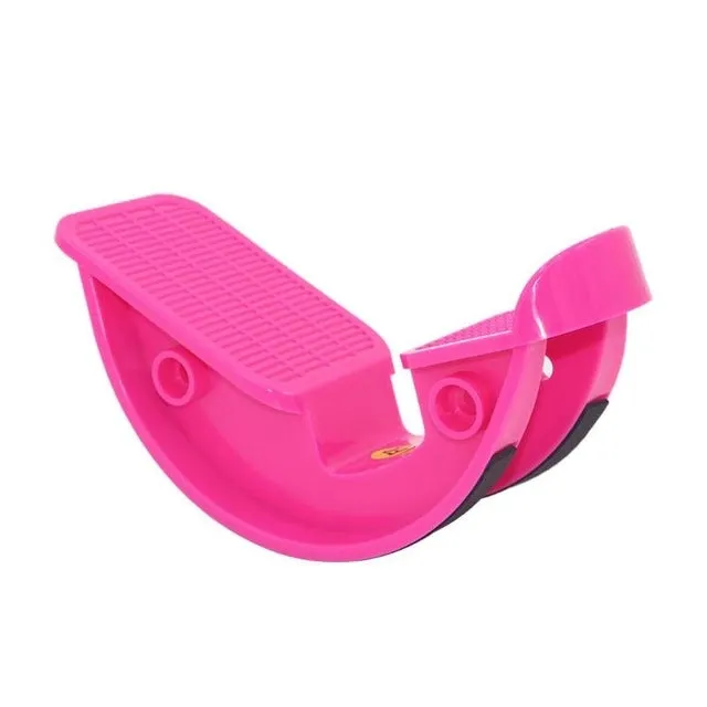 Calf Ankle Stretcher Sports Massage Pedal(Rose Red)