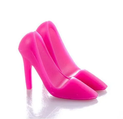 Candy Color High-heeled shoes Silicone Phone Stands