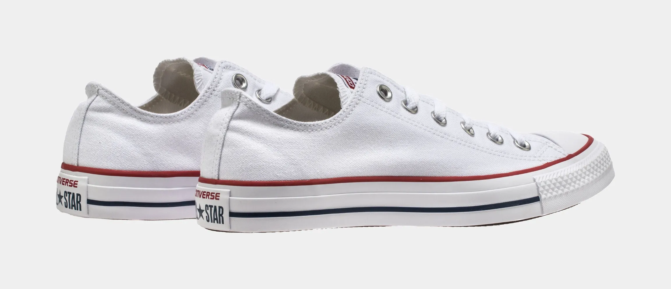 Chuck Taylor All Star Classic Colors Low Solid Canvas Mens Lifestyle Shoe (Optical White)