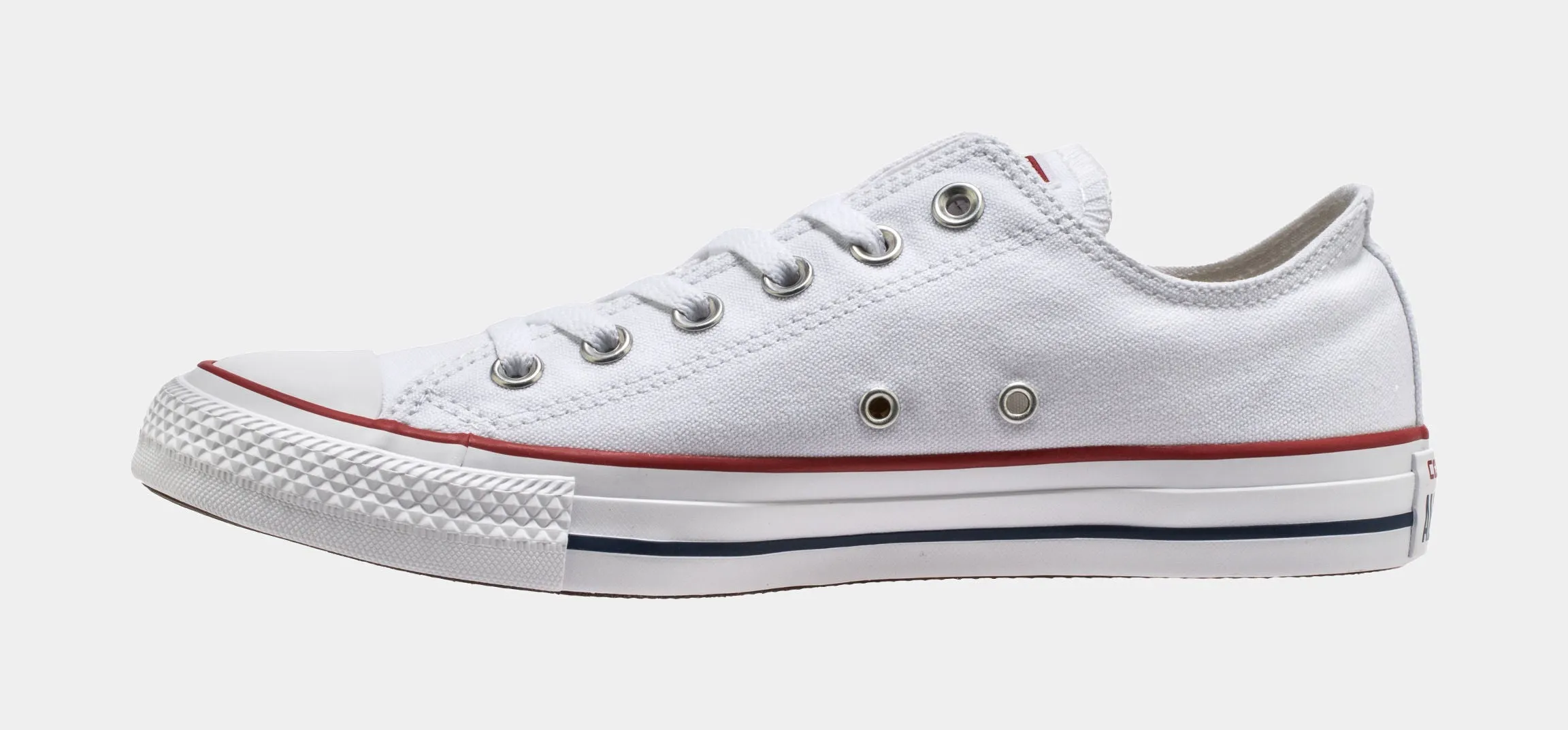 Chuck Taylor All Star Classic Colors Low Solid Canvas Mens Lifestyle Shoe (Optical White)