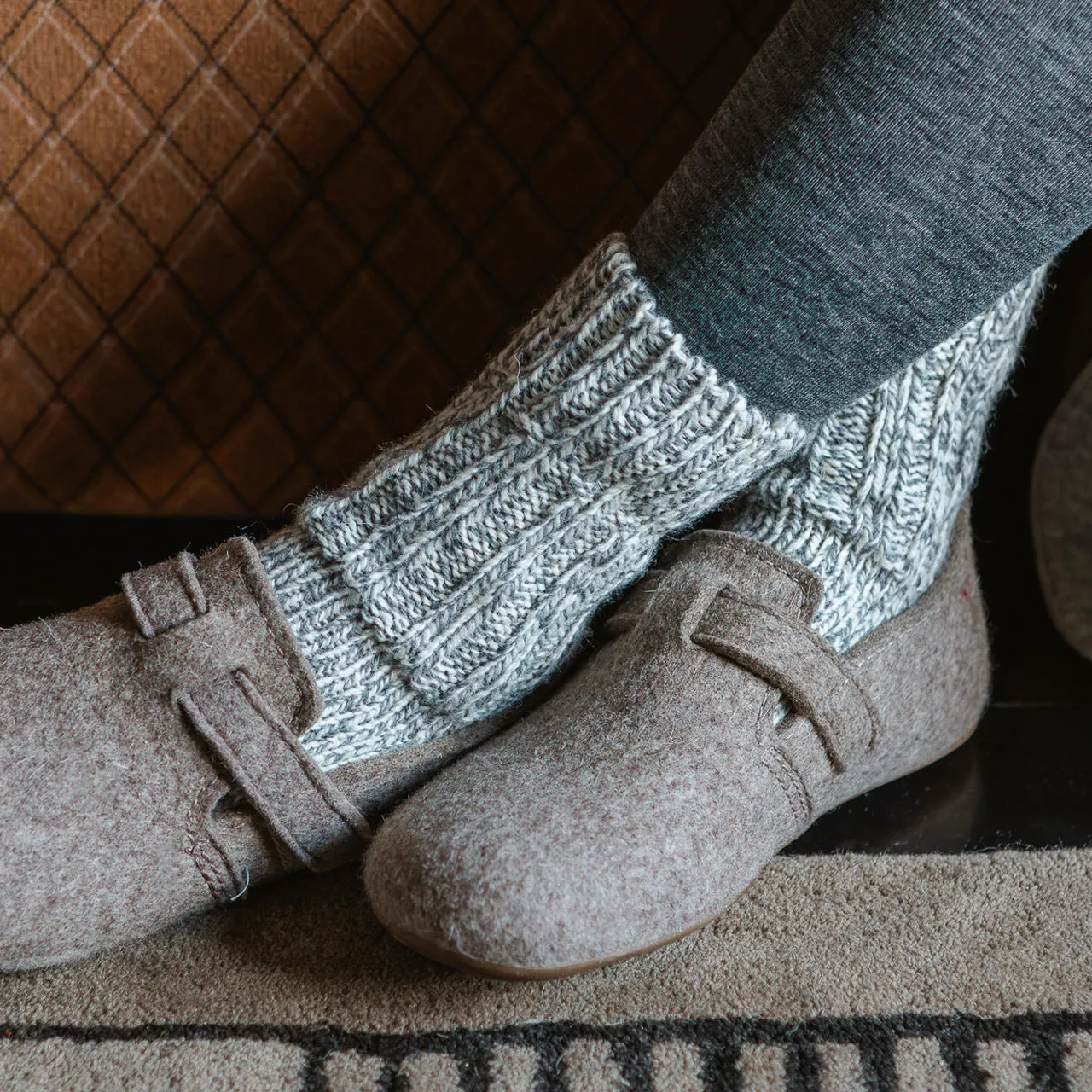 Chunky Norwegian Wool Socks - Organic Merino (Adults 36-43) *Returning 2025