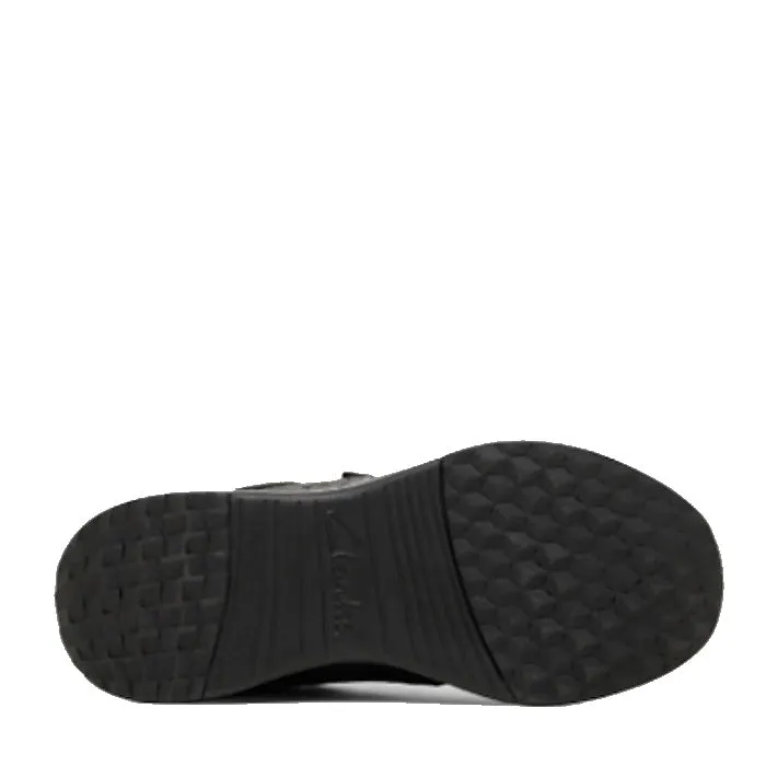 Clarks Hendy Black Minecraft School Shoes