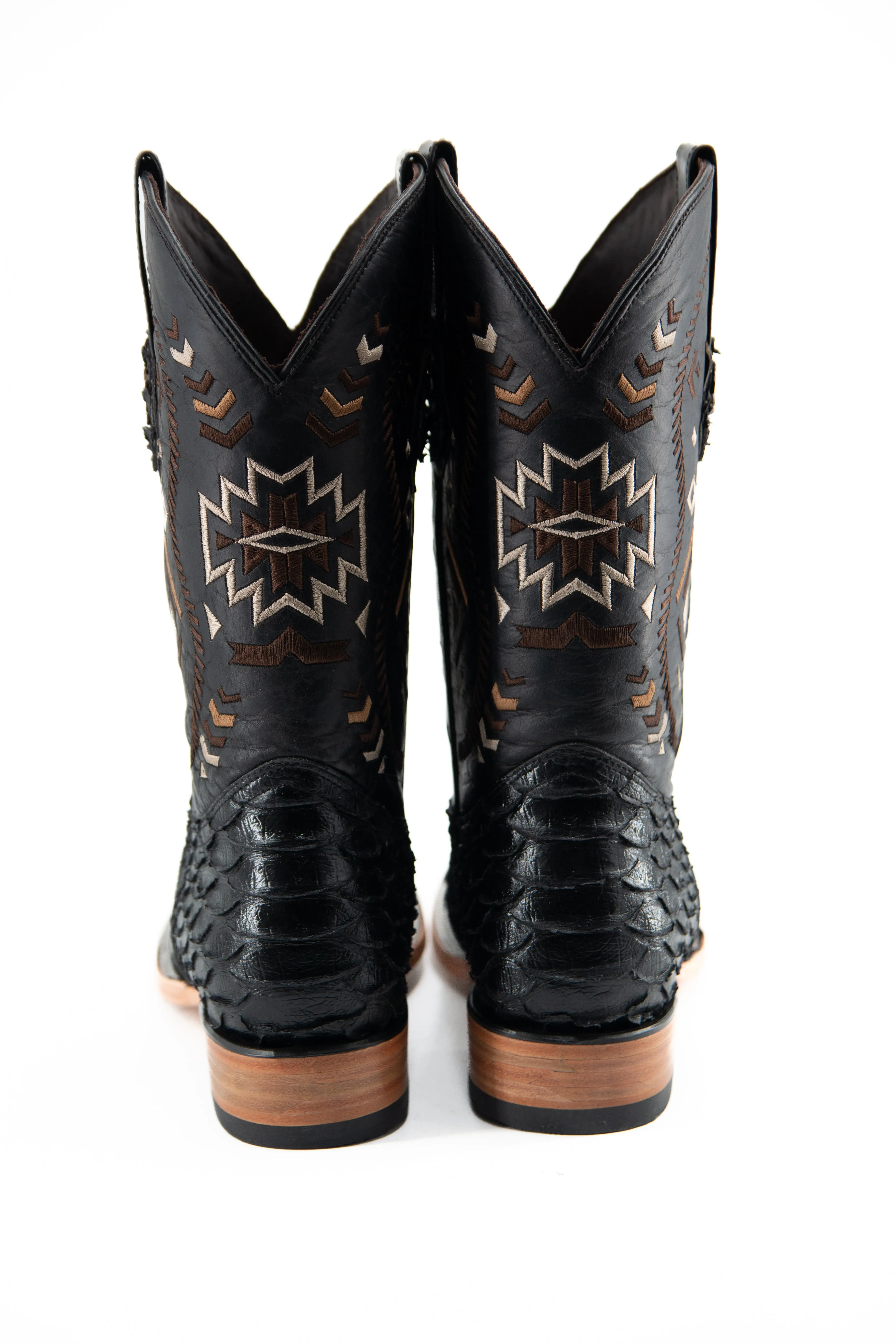 Clon Piton Mega Square Toe Cowboy Boot