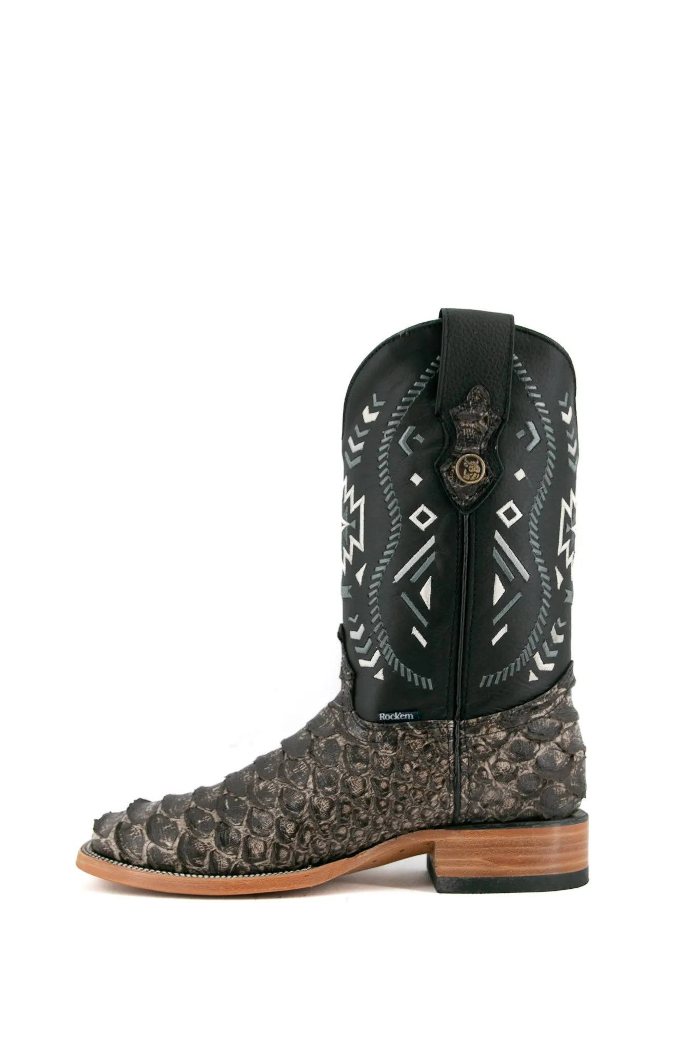 Clon Piton Mega Square Toe Cowboy Boot