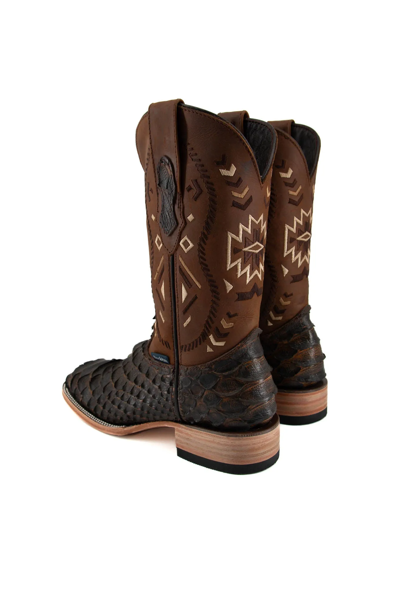 Clon Piton Mega Square Toe Cowboy Boot