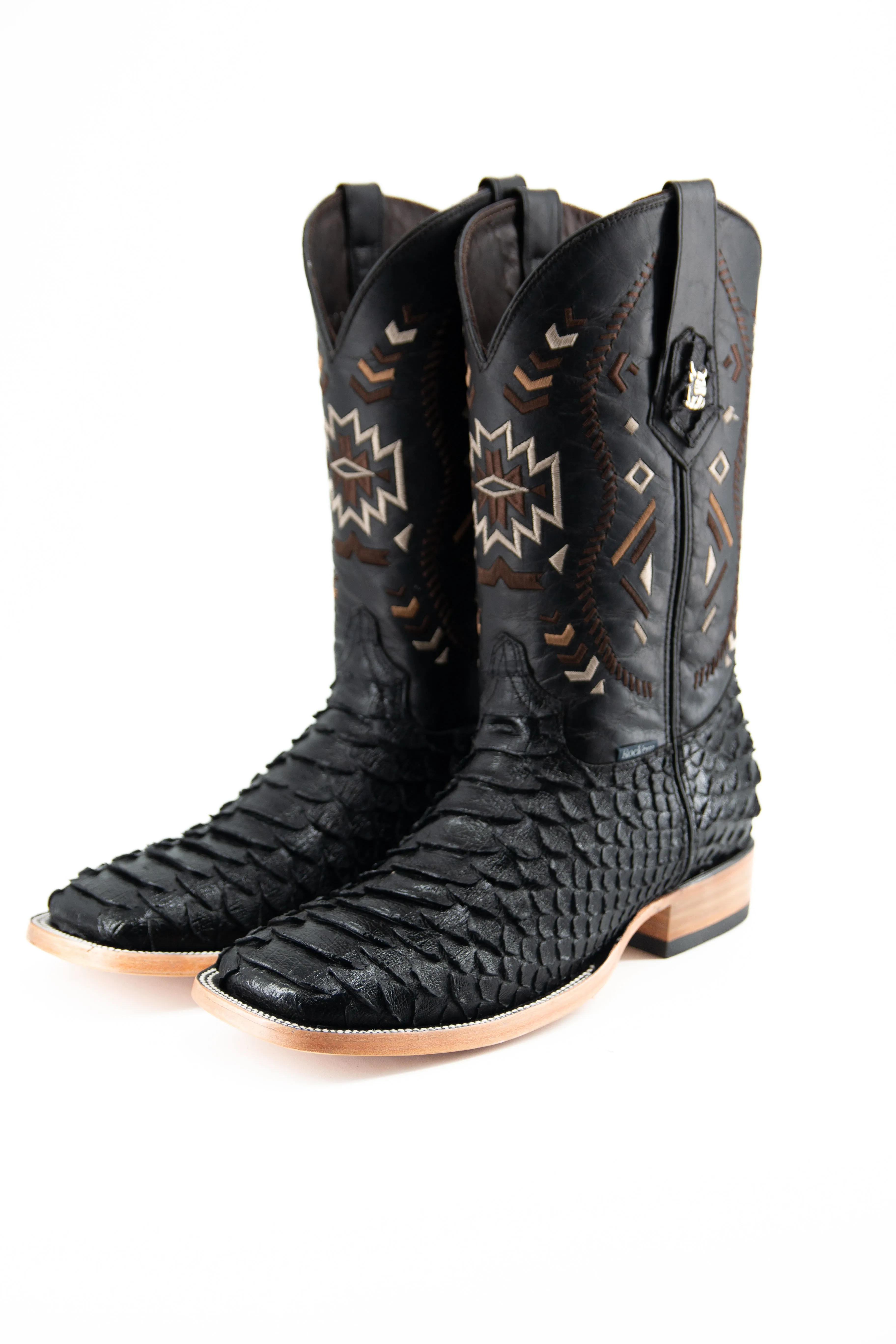 Clon Piton Mega Square Toe Cowboy Boot