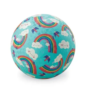 Crocodile Creek 5" Playground Ball - Rainbow Dreams