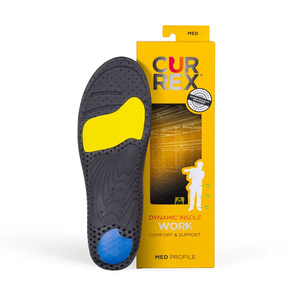 CURREX® WORK Insoles | Safety Insoles for Work Boots & Shoes