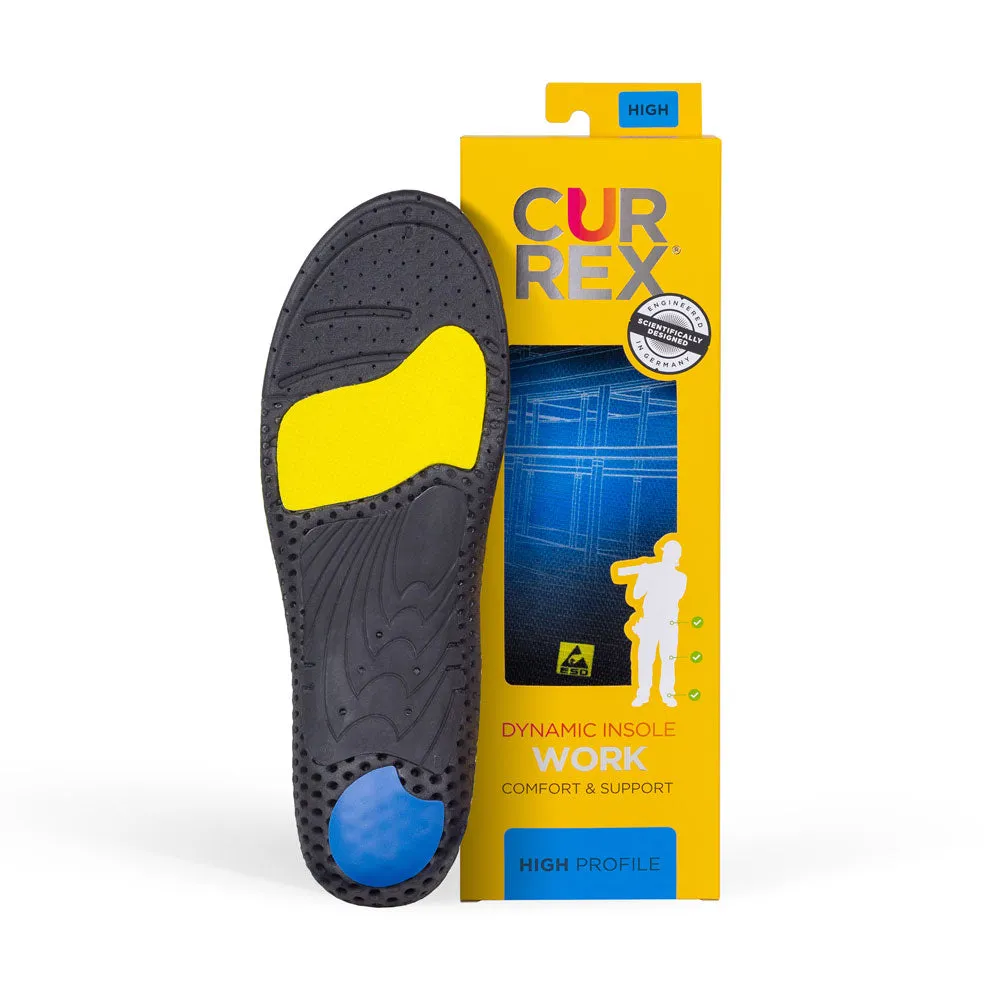 CURREX® WORK Insoles | Safety Insoles for Work Boots & Shoes