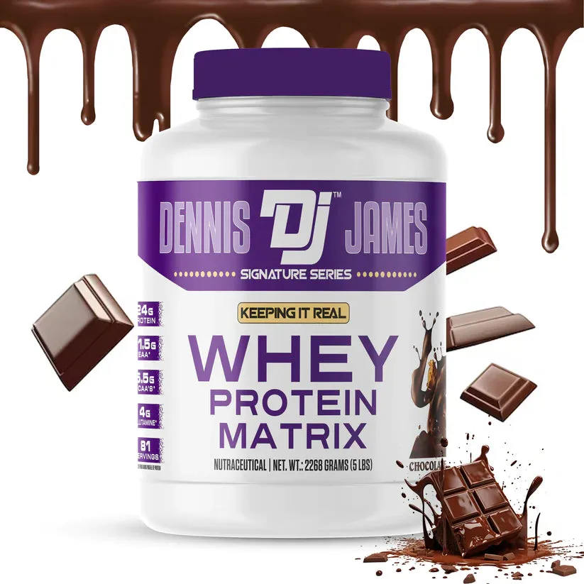 Dennis James Signature Series Whey Protein Matrix | 5lbs | 81 servings