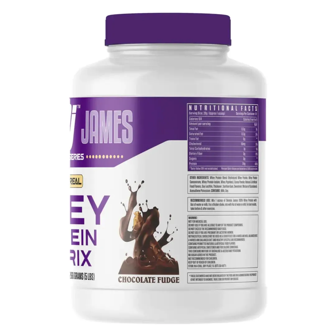 Dennis James Signature Series Whey Protein Matrix | 5lbs | 81 servings