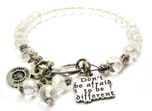 Don't Be Afraid To Be Difference Catalog Splash Of Color - White